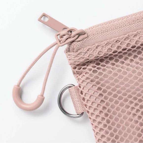 π Muji Polyester Two Zipper Case_Small_Pink_NWT π - Picture 3 of 6